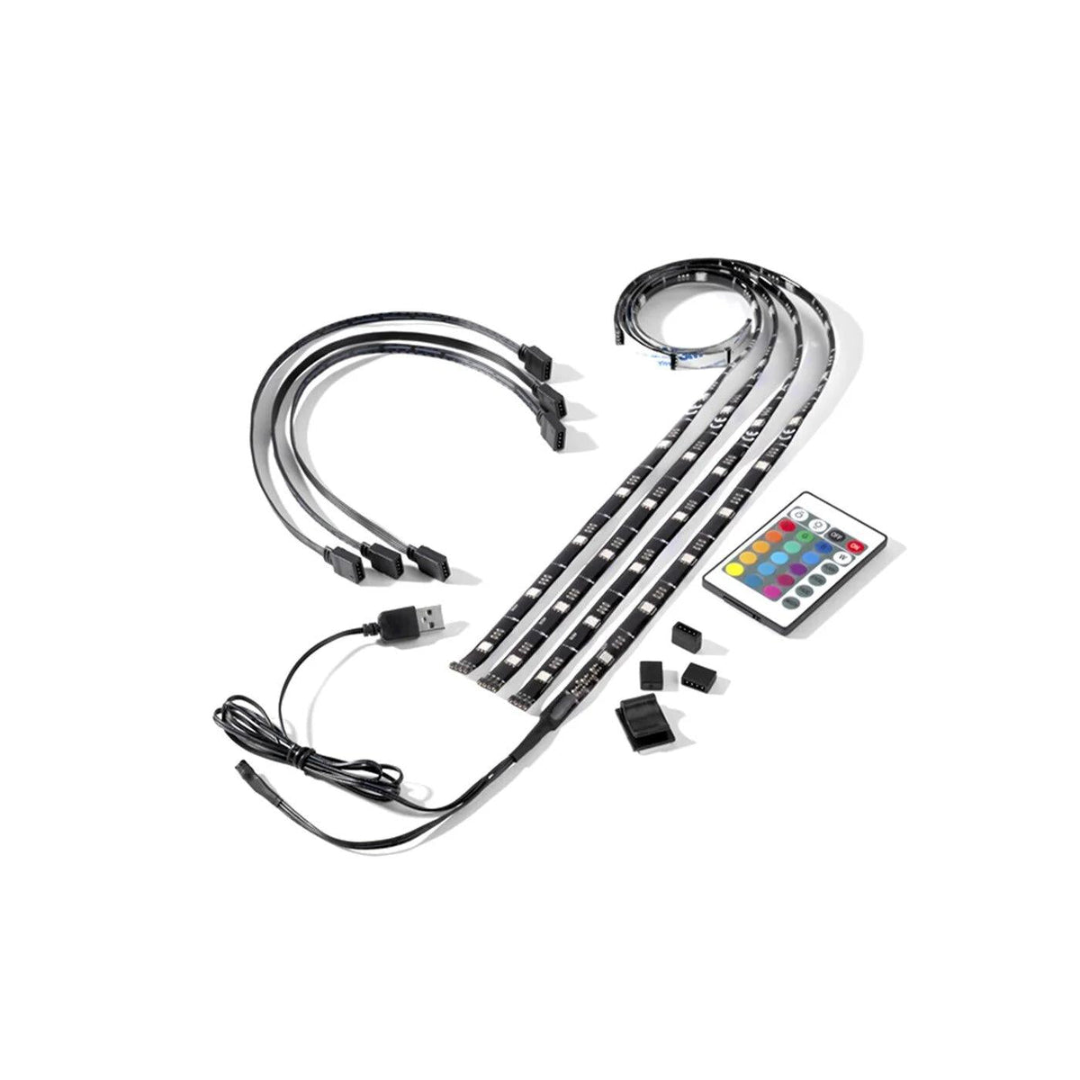 Ideenwelt TV Backlight LED Strips for Ambient Lighting 4x50 cm