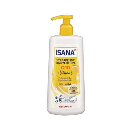 Isana Q10 & Vitamin C Firming Body Lotion for Smooth Skin 300 ml