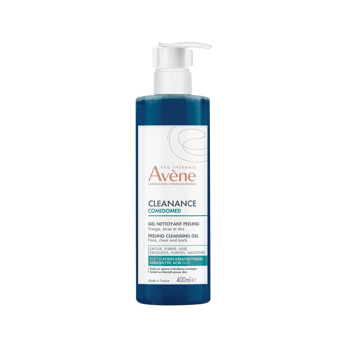 Avene Cleanance Comedomed Purifying Peeling Cleansing Gel 400 ml