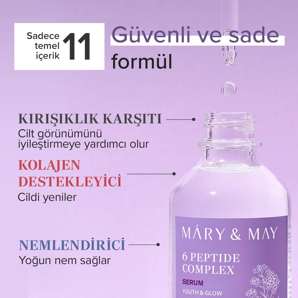 Mary & May 6 Peptide Complex Serum for Firming 80ml