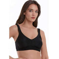 Ten 111202 Minimizer Support Bra in Black, Seamless Fit