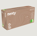 Tenty Grip Powdered Latex Exam Gloves Small White 100 Count