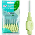 Tepe Extra Soft Interdental Brush Green 0.8mm 6 Pack
