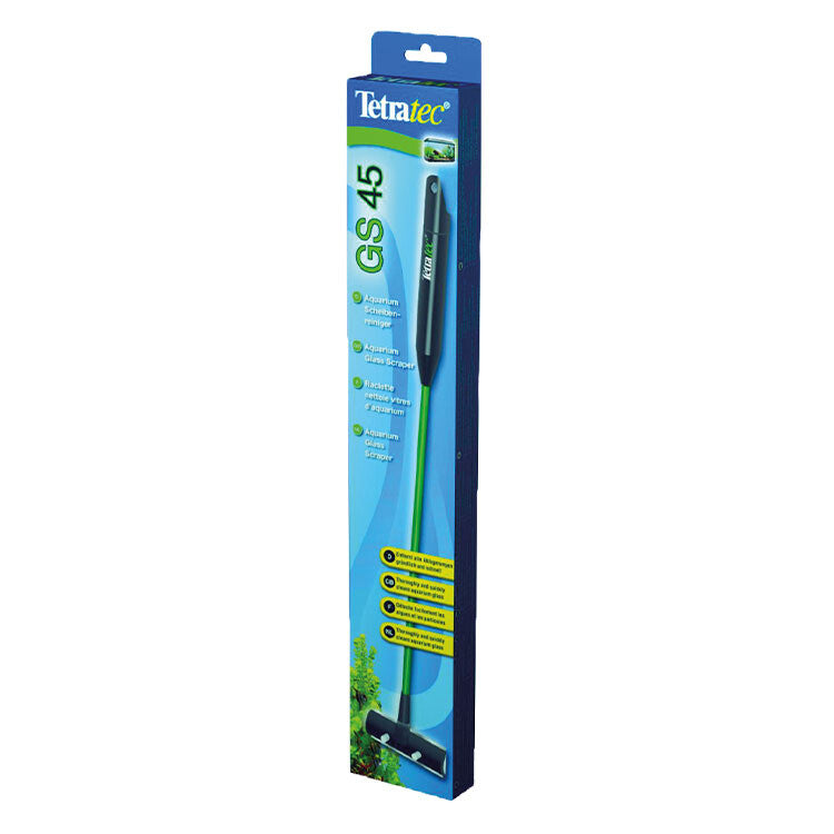 Tetra GS45 Aquarium Glass Scraper for Algae Removal 45cm