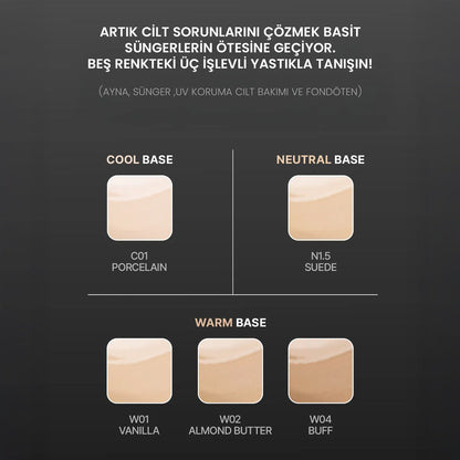 Tfit Cushion Foundation SPF50 W02 Almond Butter 12g