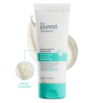 The Purest Solutions Purifying Body Scrub with Glycolic Acid 210 ml