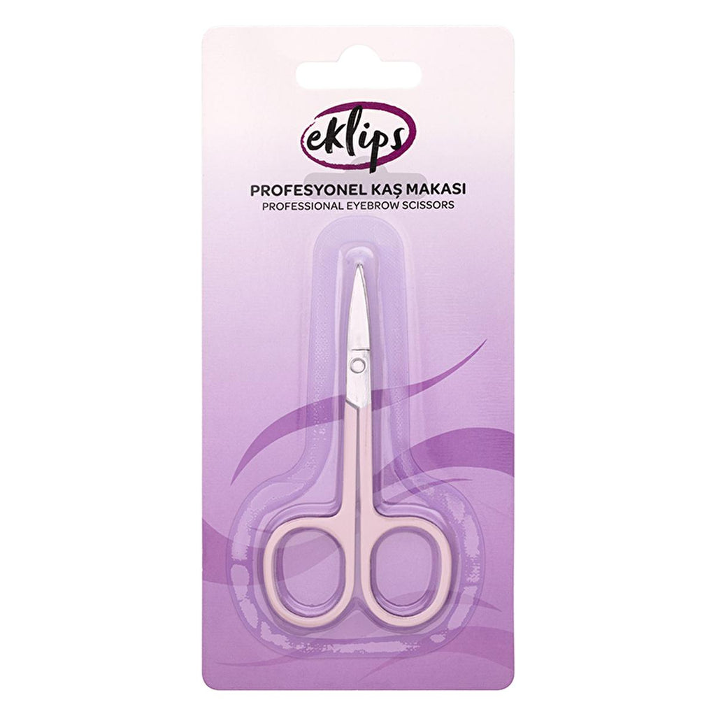 Eklips Professional Eyebrow Scissors - Precision Trimming, Ergonomic Design for Perfect Shaping & Grooming