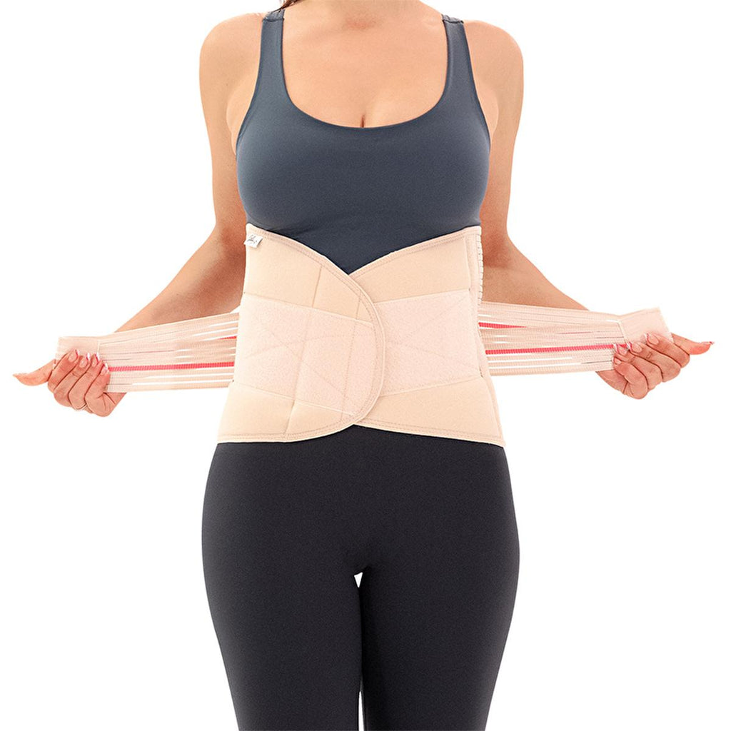 Owli Postpartum Recovery Corset - Breastfeeding Friendly, Adjustable Support for New Moms