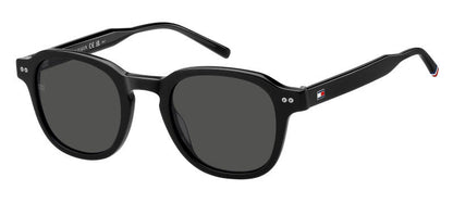 Tommy Hilfiger TH 2185/S Grey Square Men's Sunglasses 49mm