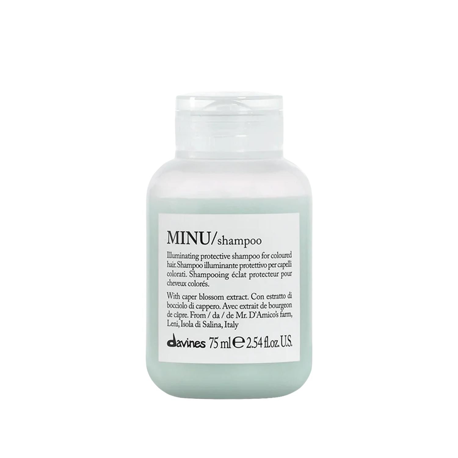 Davines Minu Color Retaining Shampoo for Color-Treated Hair 75 ml