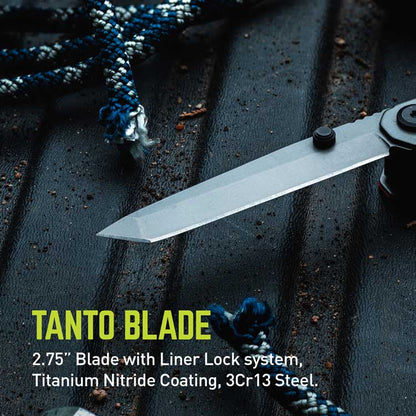 TRUE TRU-MTL-1007 Titanium Block Multitool