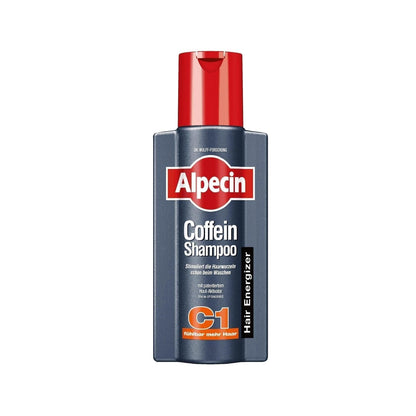 Alpecin C1 Anti-Hair Loss Shampoo with Caffeine - 250ml, Stimulates Hair Growth & Reduces Hair Loss