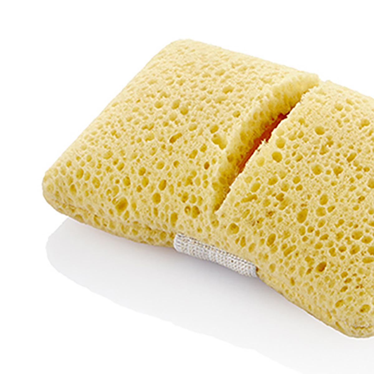 Babyjem Soft Baby Bathing Sponge Glove with Elastic Strap - Gentle Infant Skin Care & Easy Bathing Experience