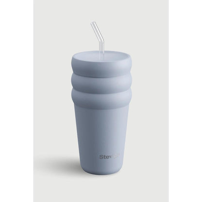 Stevig Bubble Stainless Steel Thermos in Zen Blue 600 ml