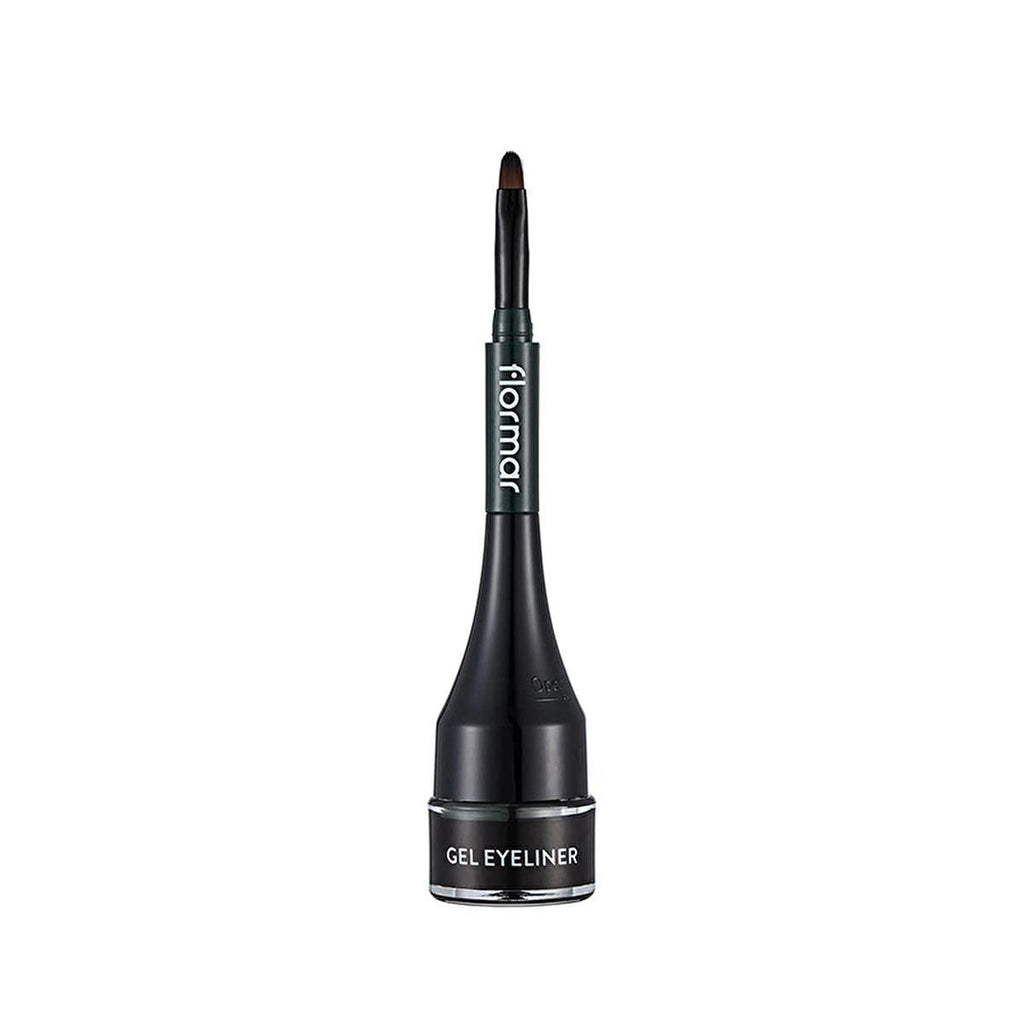 Flormar Gel Eyeliner - High-Pigment, Matte Finish, Coconut Oil Infused - Green, Blue, Brown, Black