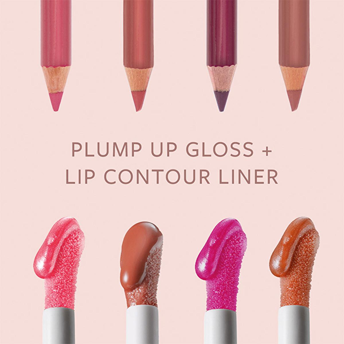 Pastel: Lip Plumping Gloss & Contour Liner Set - Achieve Fuller, Defined Lips with Vibrant Color & Easy Application.