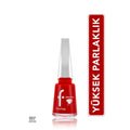 Flormar Higloss Long Lasting Gel Look Nail Polish 007 Fire Ruby