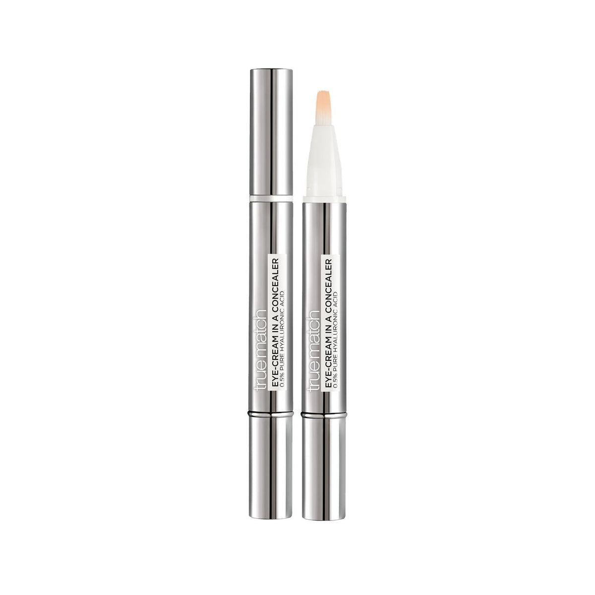 L'Oreal Paris True Match Concealer with Eye Cream - 2-in-1 Makeup for Natural Coverage & Under-eye Care