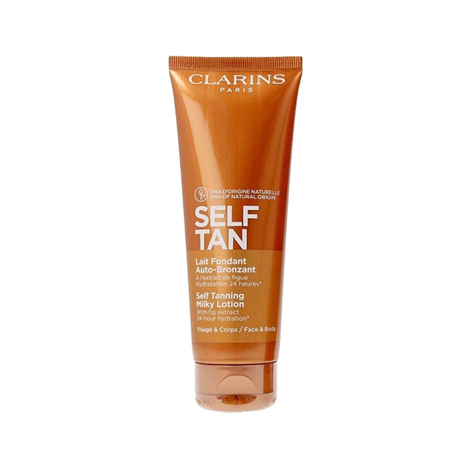 Clarins Self Tanning Milky Lotion for Face & Body 125 ml