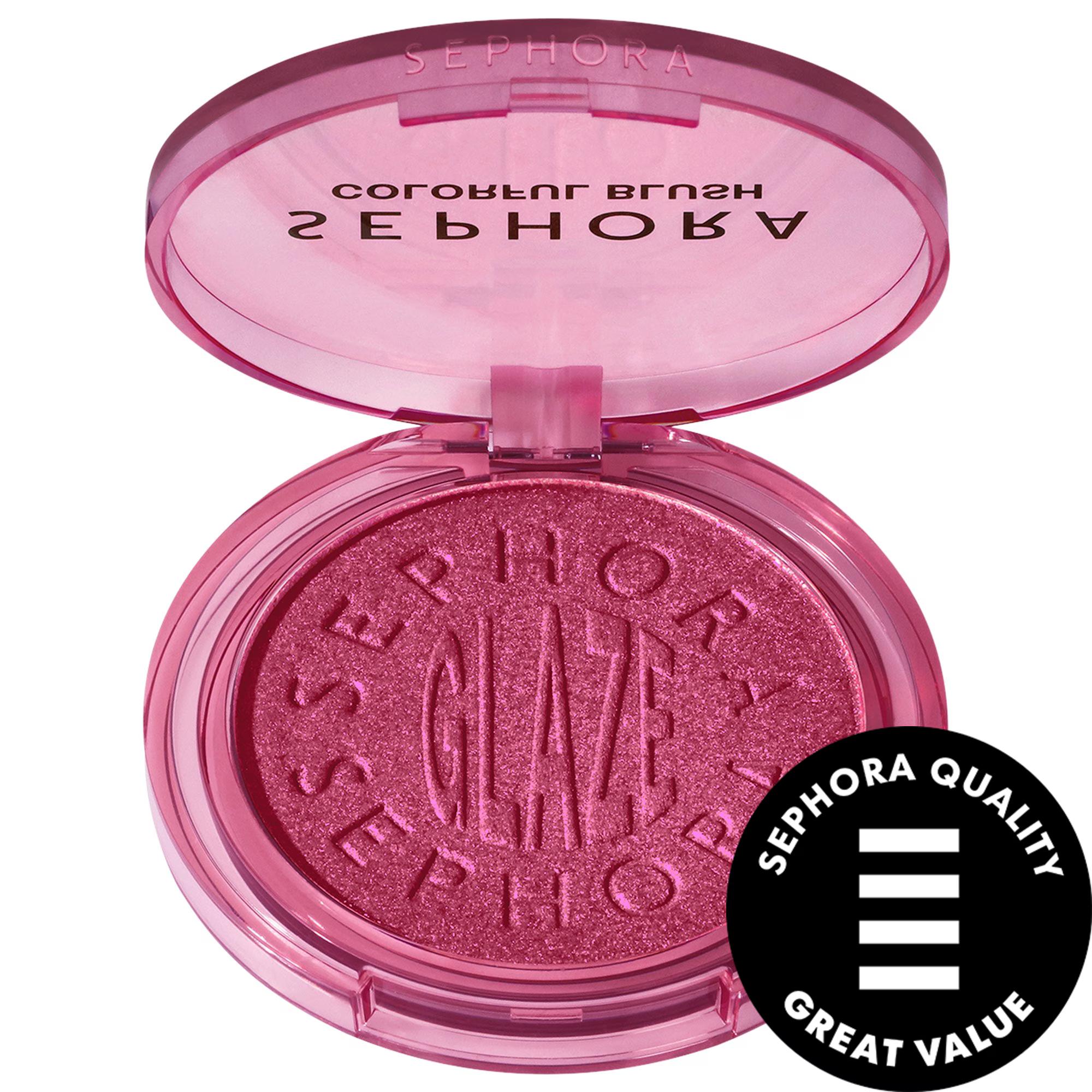Luminous Radiance: Colorful Blush and Highlighter Glaze - One-Stroke Color, Glazed Effect, Long-Wearing, Multidimensional Formula