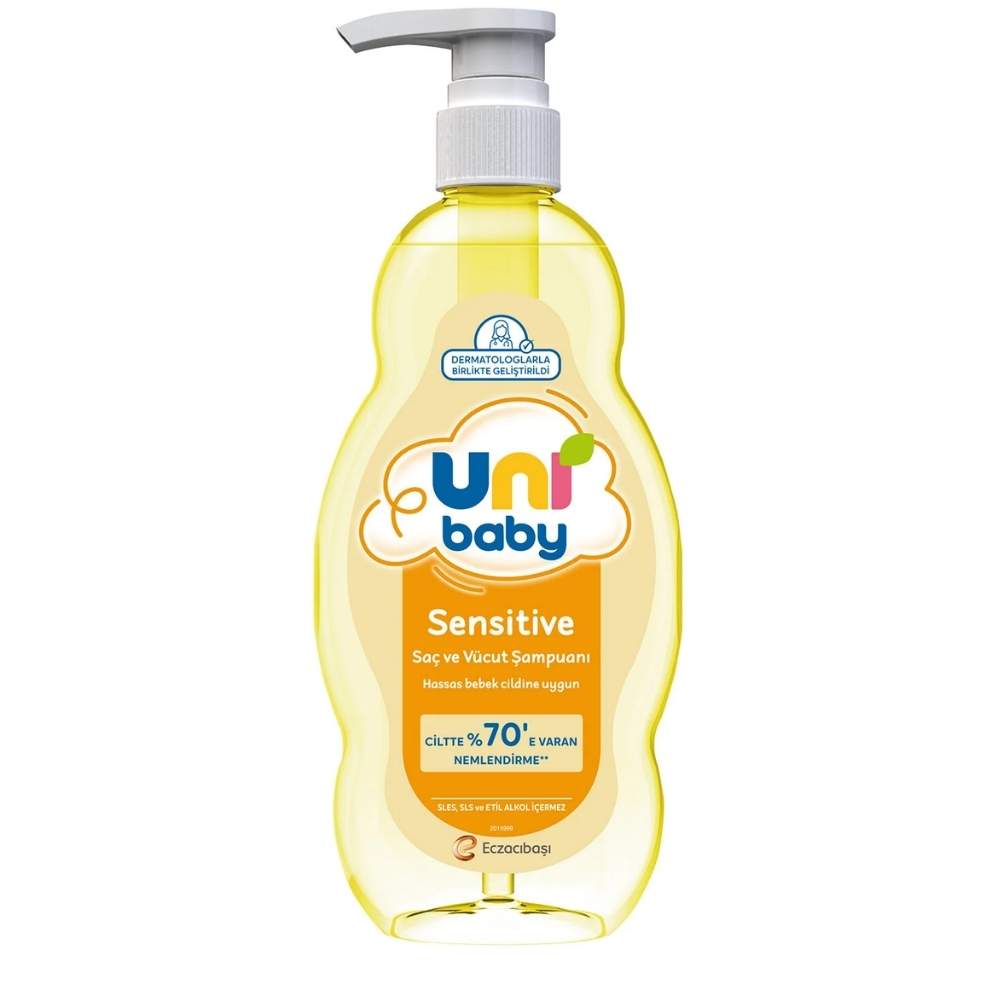 Uni Baby Sensitive Hair & Body Wash Gentle Formula 700ml