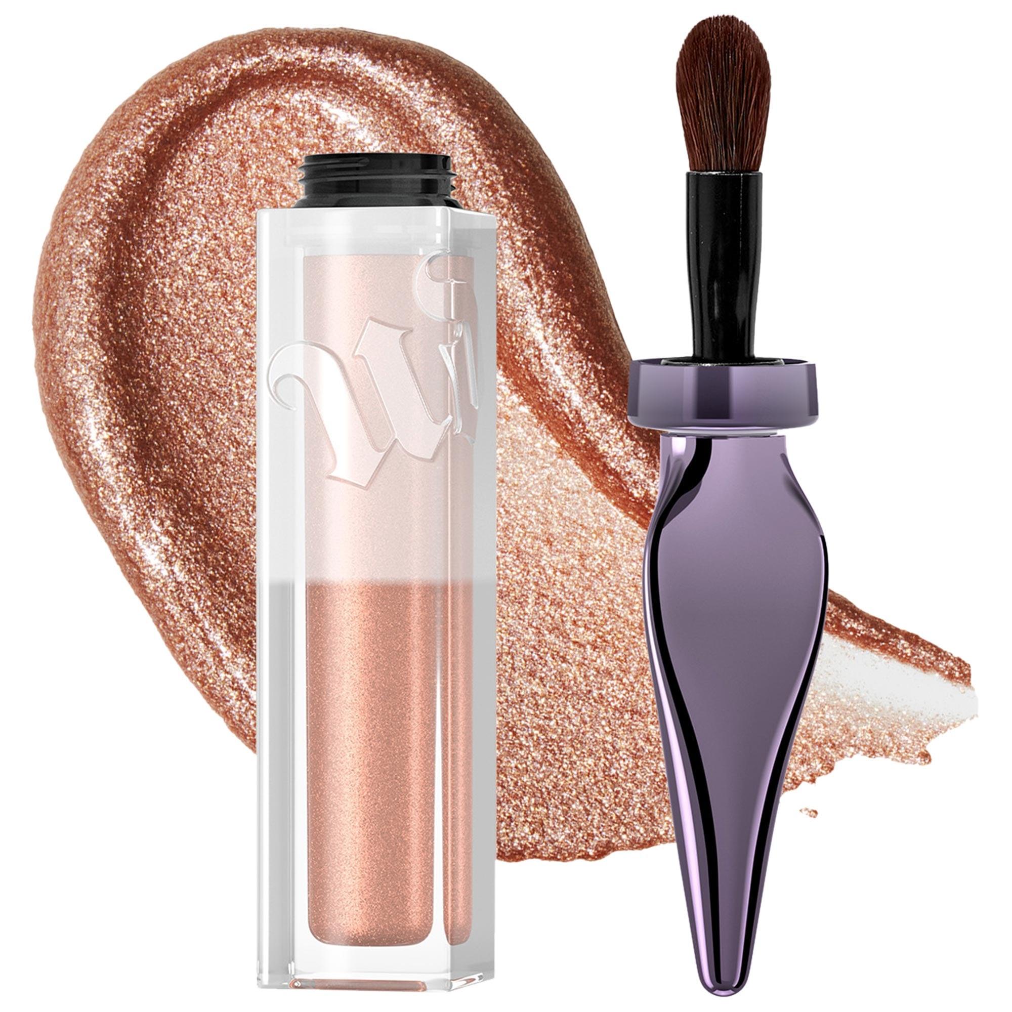 24/7 Glaze-On Shimmer Liquid Eyeshadow: Long-Wearing, Crease-Resistant, Easy Application for Beginners - Achieve a Glazed, Glowing Eye Look