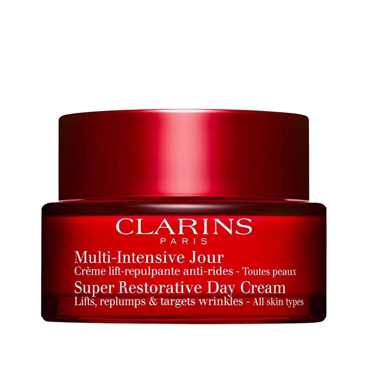 Clarins Super Restorative Day Cream: Even Skin Tone, Anti-Aging, & Hyperpigmentation Treatment - Radiant Face Cream, 50ml