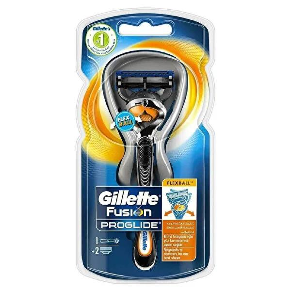 Gillette Fusion ProGlide Flexball Razor with Refill - Close Shave, Maximum Comfort, Precision Trimmer - Men's Manual Razor