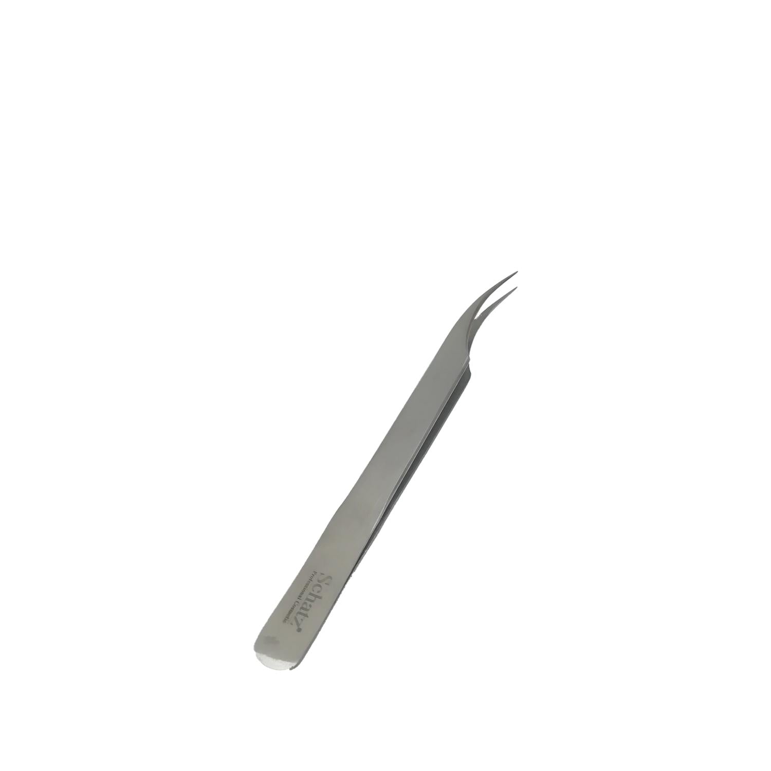 Schatz Professional Eyelash Tweezers No:4 - High-Quality Stainless Steel for Precise Application