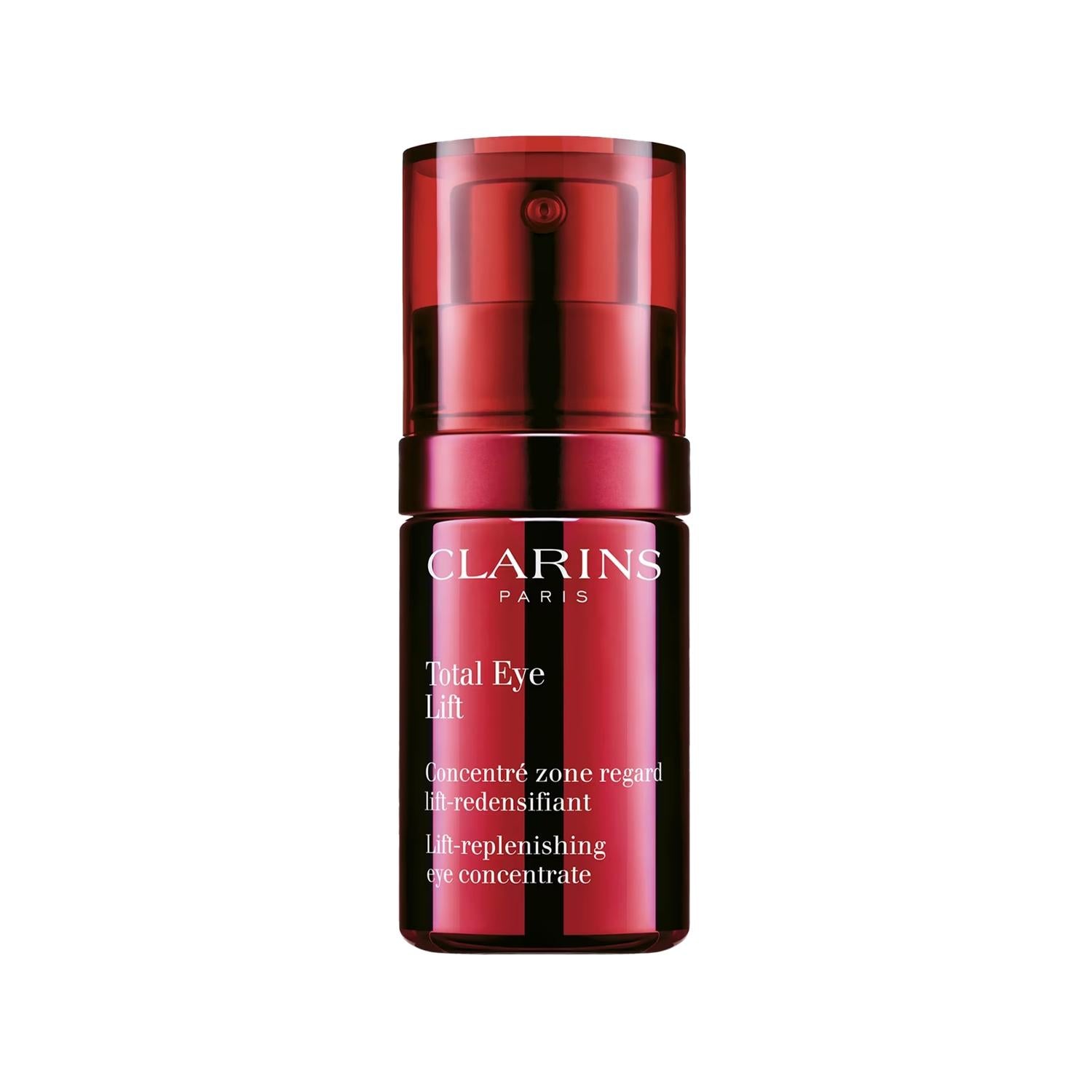 Clarins Total Eye Lift Serum: Anti-Aging Eye Serum for Wrinkle Reduction, Fine Line Treatment & Lifting Effect - 15ml