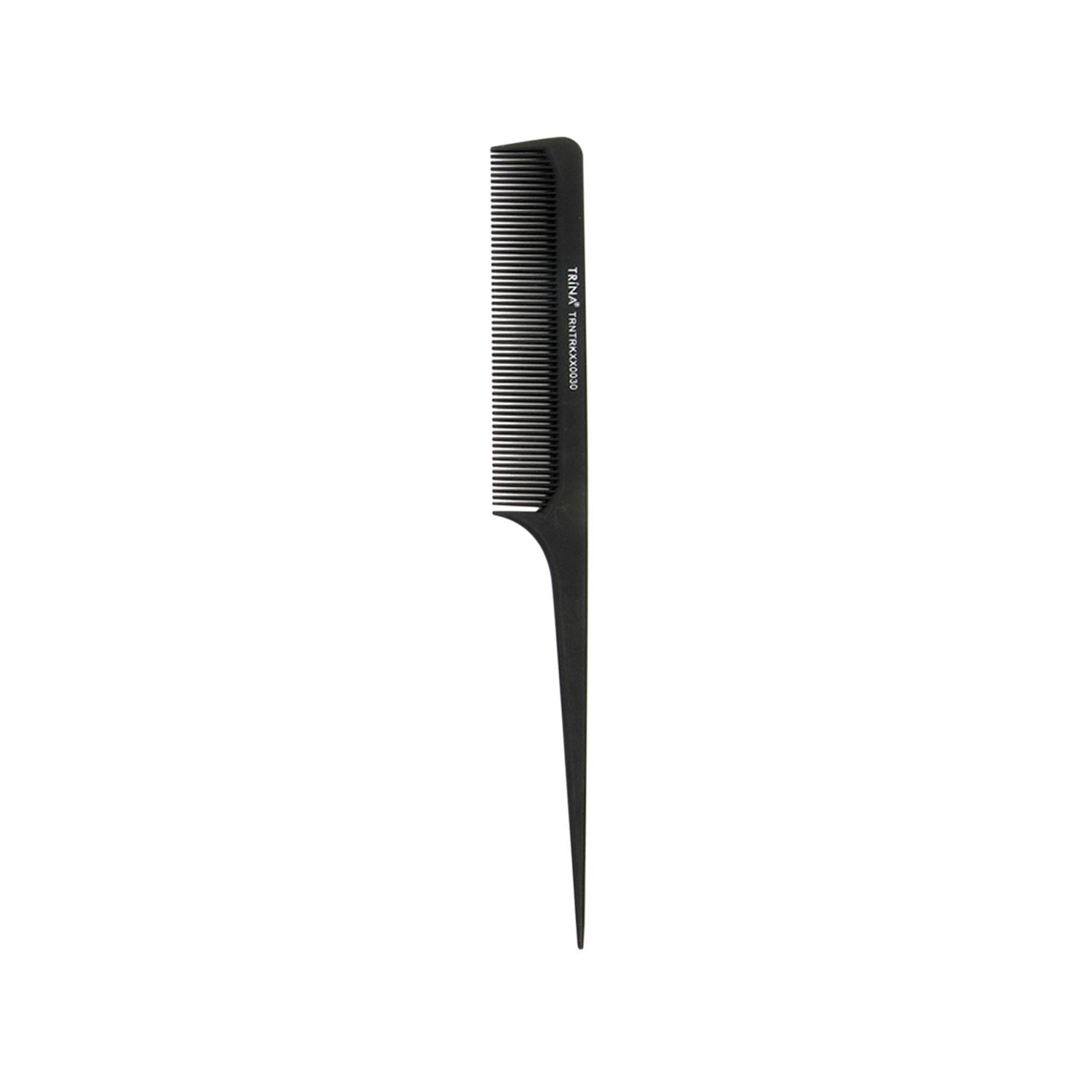 Trina Carbon Comb 30 - Premium Carbon Hair Comb for Detangling & Styling