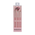 Eklips 3-Piece Eye Makeup Brush Set for Precise Blending