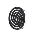 Nascita Pro Oval Hair Brush - 3D Blue Detangling Brush for Curly Hair, Gentle on Hair, Reduces Tangles