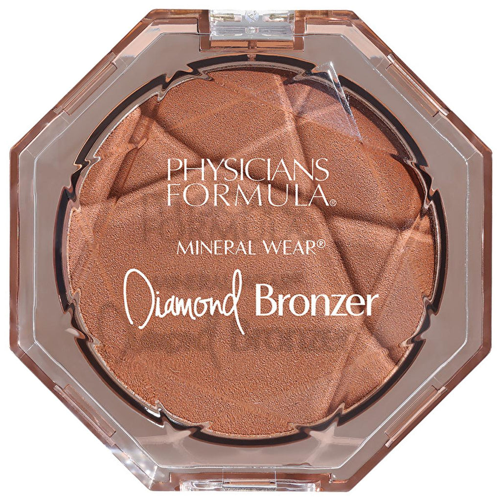 Physicians Formula Mineral Wear Diamond Powder Bronzer - Natural-Looking Bronzer for All Skin Tones