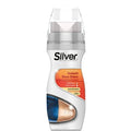 Silver Likit Liquid Shoe Polish - Natural Wax, Water-Based, 2.54 fl oz - Shoe Care for Leather Accessories