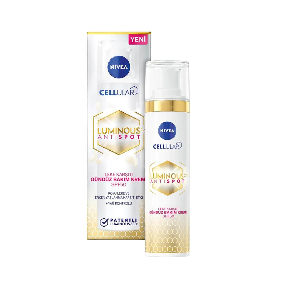 Nivea Luminous630 SPF50 Dark Spot Sunscreen Face Cream 40 ml