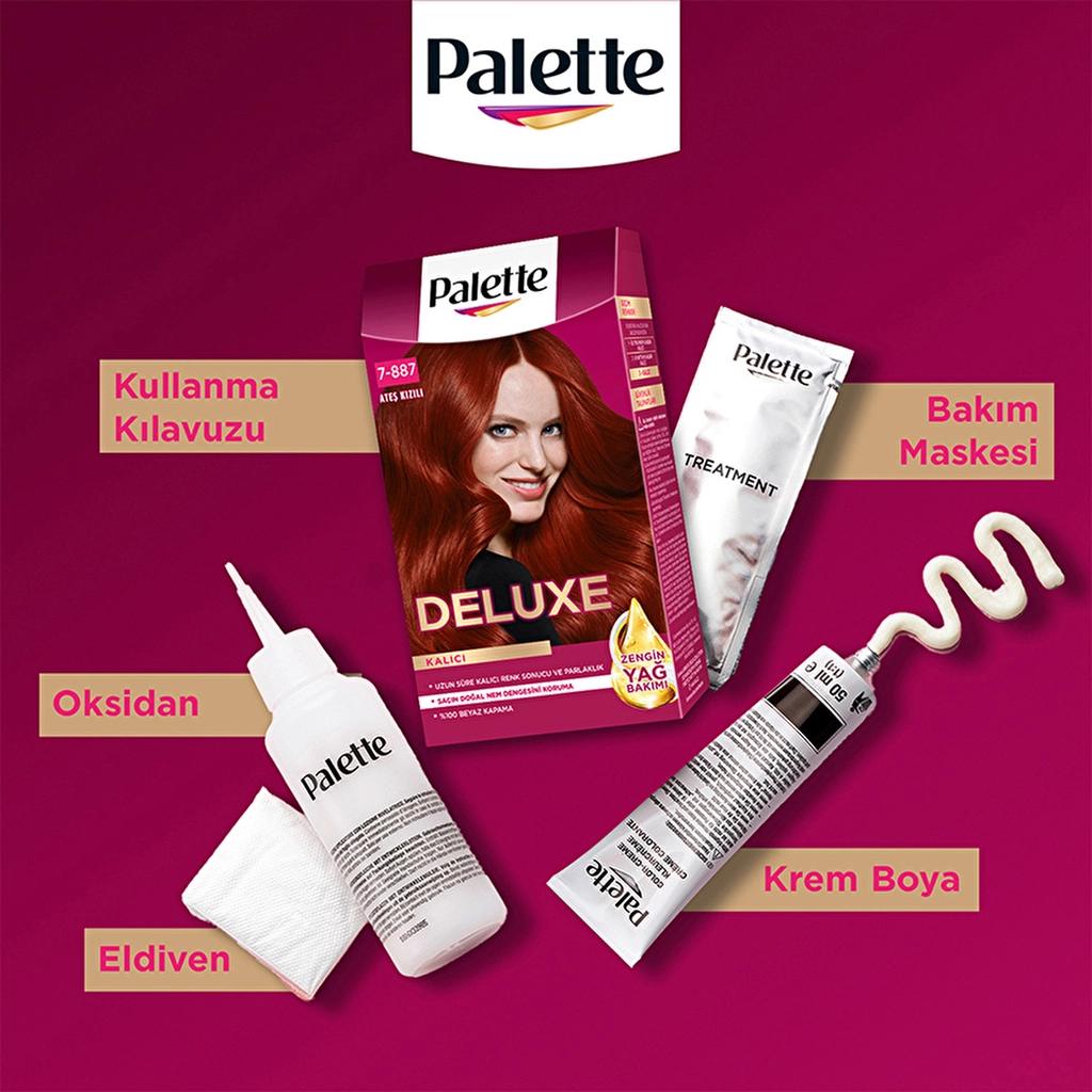 Palette Deluxe Intense Fire Red Hair Dye No 7887 50 ml