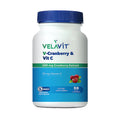 Velavit Cranberry & Vitamin C Daily Supplement 30 Capsules