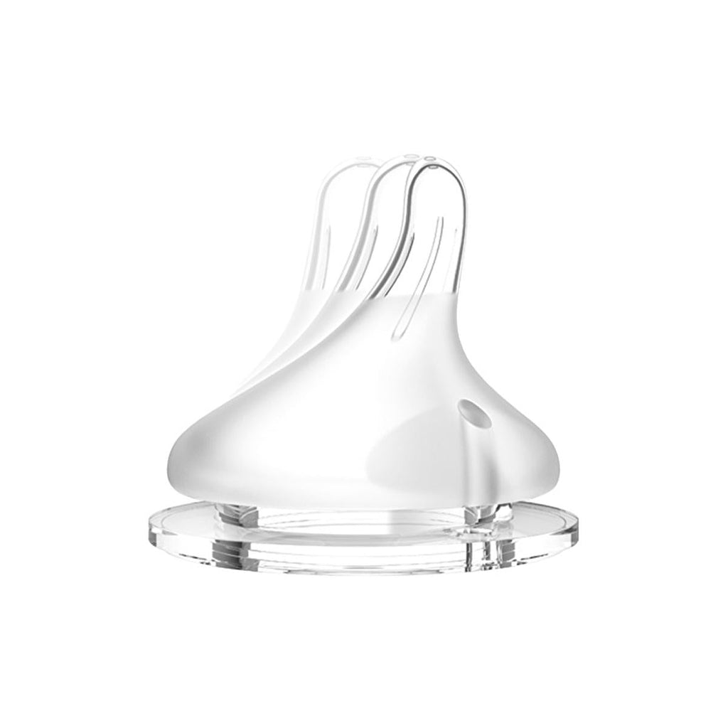Lansinoh NaturalWave Baby Bottle Nipple - Medium Flow, Anti-Colic, BPA Free