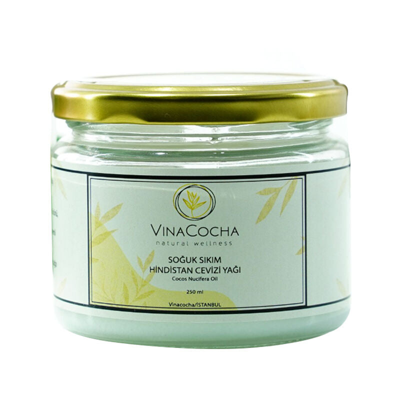 Vinacocha Cold Pressed Coconut Oil for Skin & Hair 250 ml