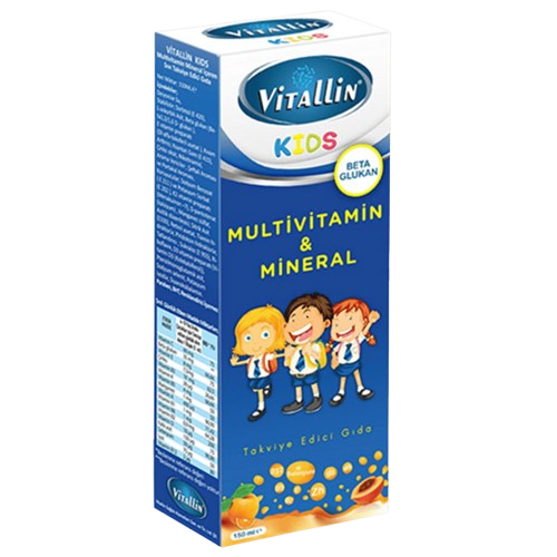 Vitallin Kids Multivitamin & Mineral Syrup 150 ml