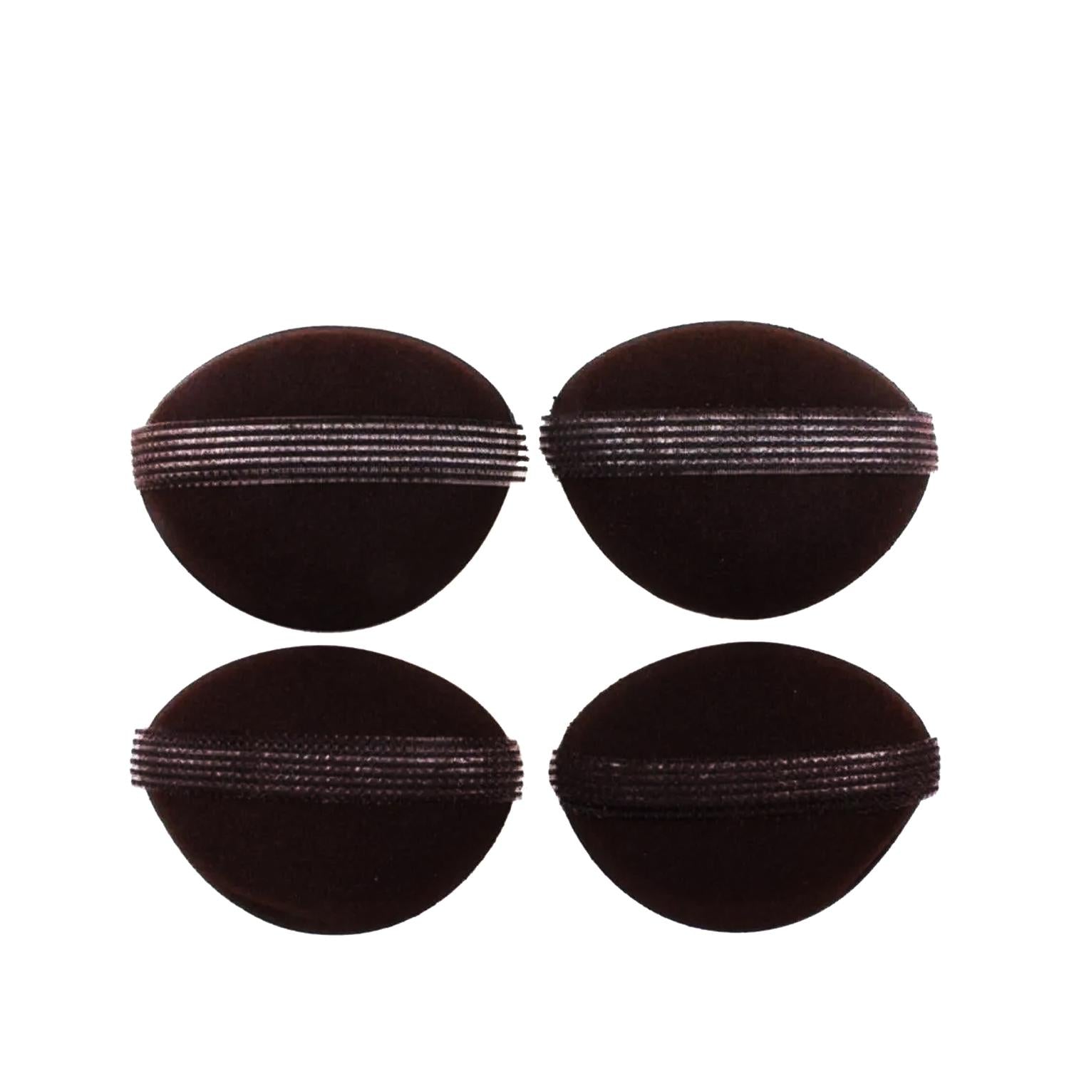 Trina Makeup Sponge with Velcro Attachment - Brown Color, Soft & Gentle on Skin