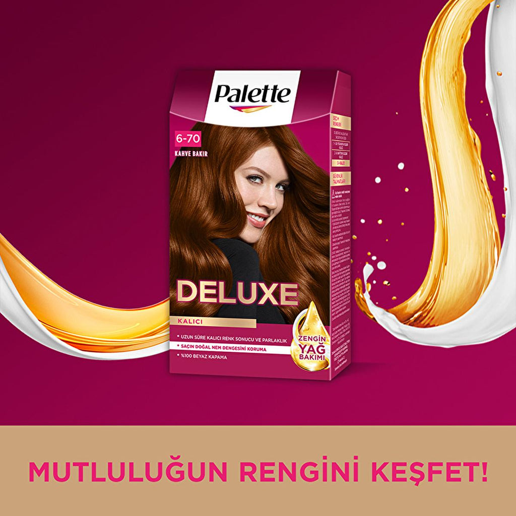 Palette Deluxe Hair Dye - Long-Lasting Rich Color Intensity for Vibrant Hair
