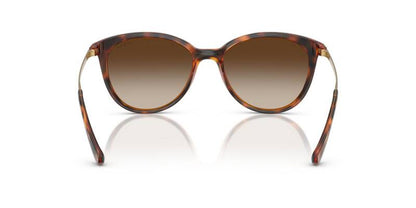 Vogue Women's Sunglasses Tortoise Frame Brown Lenses 53mm