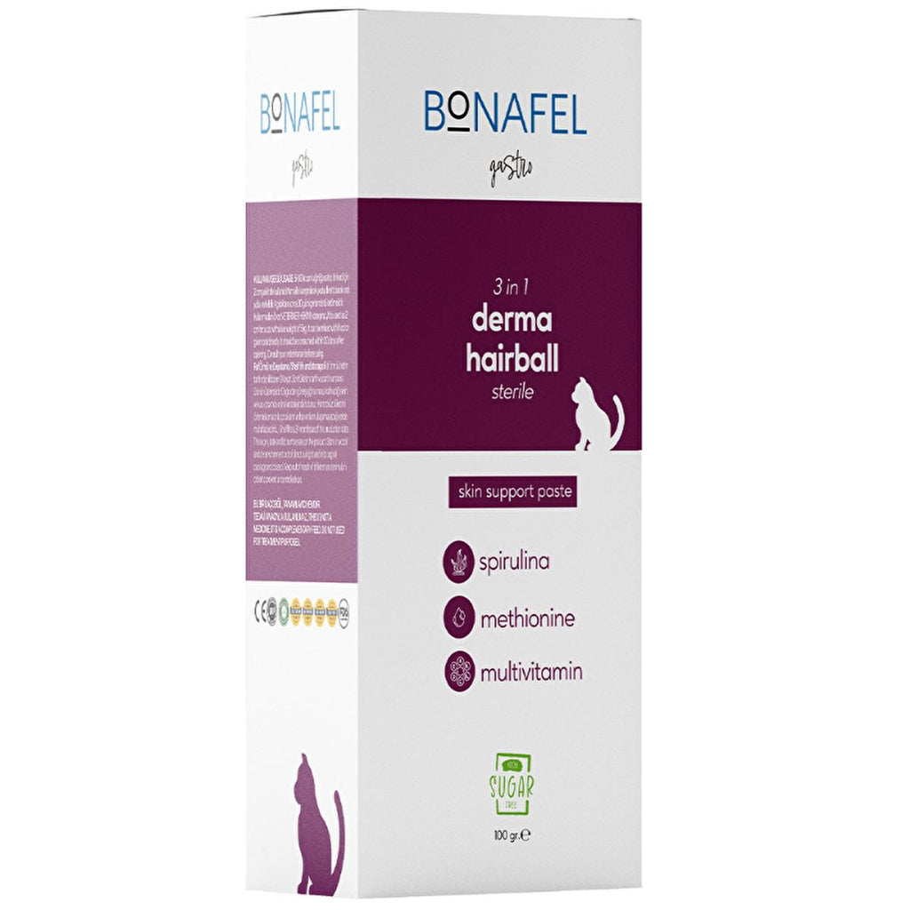 Bonafel Multivitamin Supplement for Spayed Cats - Hairball Prevention, Enhanced Skin & Coat Health