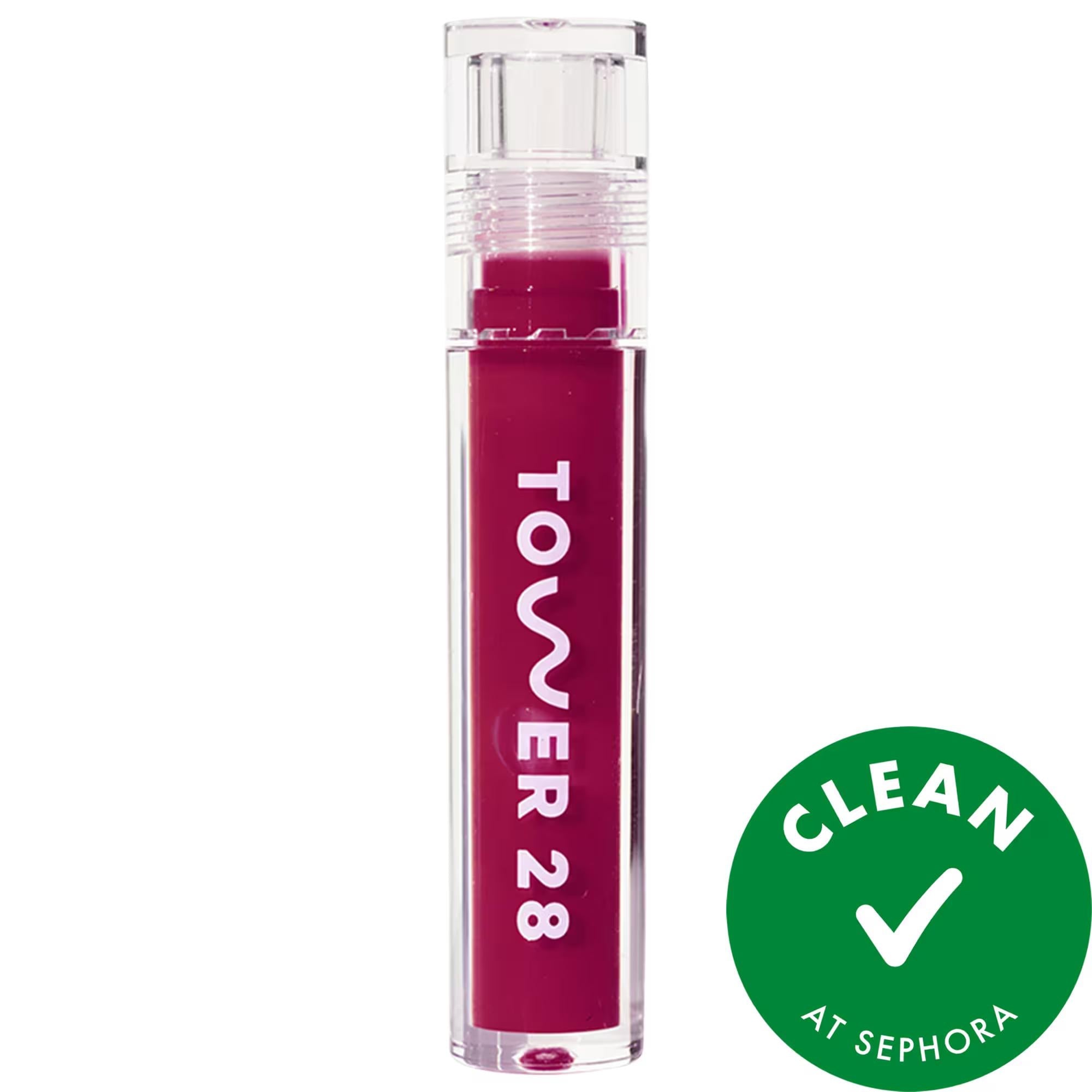 ShineOn: Hydrating Lip Jelly - Non-Sticky Lip Gloss with Raspberry & Rosehip Oil for Sensitive Skin | Vegan & Cruelty-Free