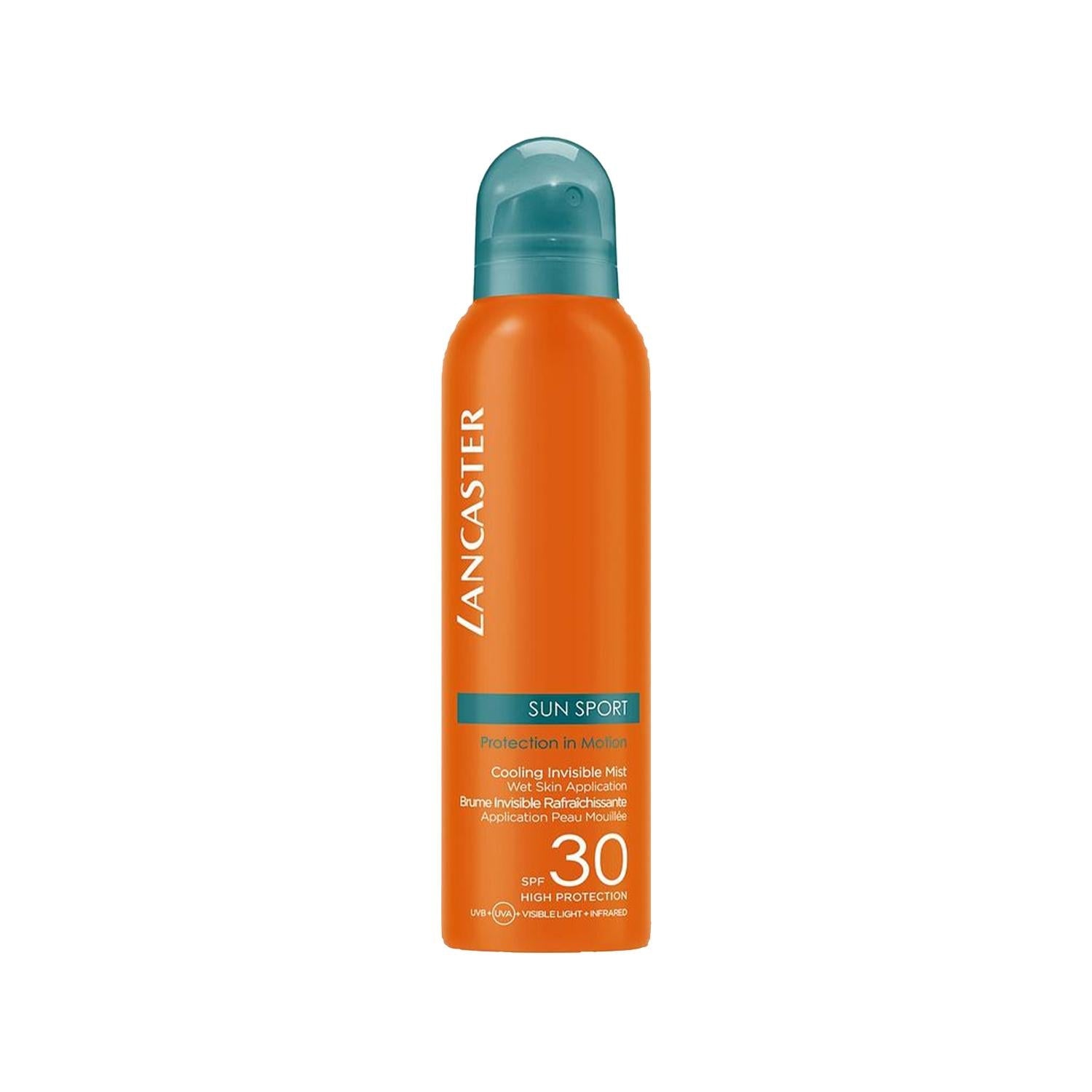Lancaster Sun Sport Mist SPF30 Sunscreen Spray - 200ml, Outdoor Sun Care for Active Individuals