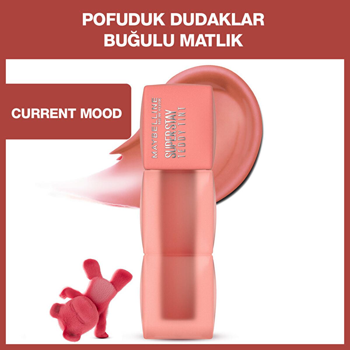 Maybelline Super Stay Teddy Tint - Liquid Matte Lip Tint for Long Lasting Lip Color