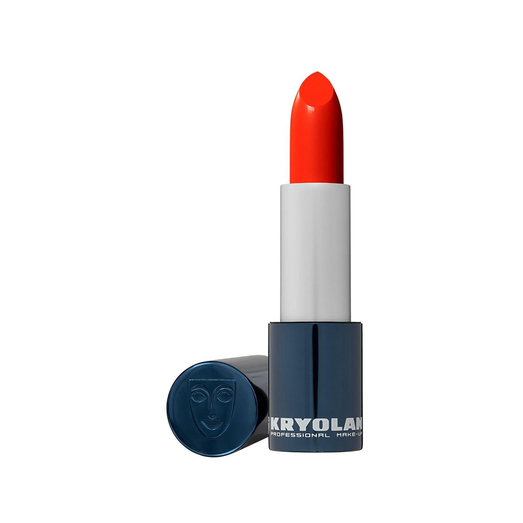 Kryolan Lipstick Velvet Kiss in Fiery Orange 4g