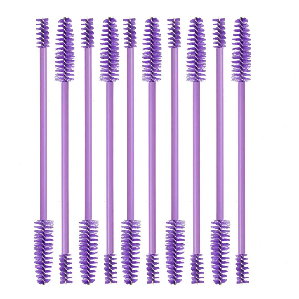 Nascita Makeup Brush Set - 10 Piece High-Quality Cosmetic Brushes with Mascara Brush for Enhanced Eyelash Makeup